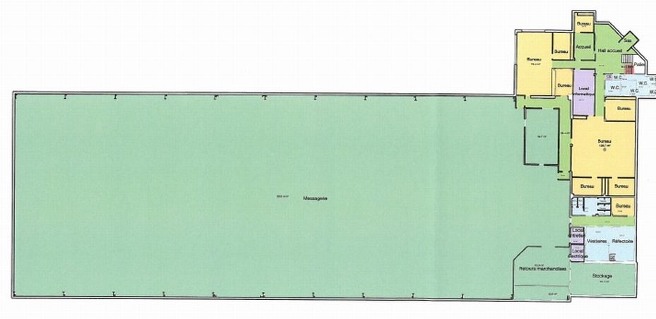 Entrepôt Ennery 3399m² Vente entrepôt Ennery Moselle OVLOG2530161 10